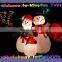 2015 New year inflatable family snowman for Christmas