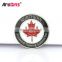 Custom made souvenir commemorative decoration safety canadian maple leaf gold coins