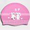 Silicone Cartoon Swimming Caps for Kids