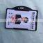 Black plastic PVC business card holder