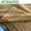 Tear resistance Waterproof tan polyester canvas tarpaulin