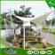 HDPE fabric 5*5*5 triangle sun shade sail for sale