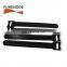 Back to back double side cable ties white black custom colors