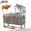Cattle turn over box for buffalo bovine beef slaughtering equipment