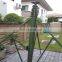 CCTV tower security telescopic mast with bracket and pulling wire