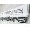 Black for QUATTRO Logo Emblem Front Grille Badge For AUDI A3 A5 Q3 Q5 Q7 TT S-line