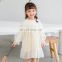 2020 Children's Mesh Skirt Star Sequined Long Sleeve Dress Puff Sleeve Princess Dress
