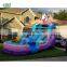 backyard giant cartoon bouncy jumper unicorn inflatable water slide for sale