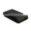 notebook with power bank and usb high quality led light solar