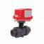 CTF-002 motorized ball valve 220v plastic UPVC