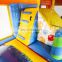 Large Animal World Party Jumpers Bounce House Inflatable Castle With 2 Slides