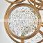 Modern home decorative lighting glass chandelier ceiling lamps for livingroom