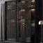 Aluminum Glass Sliding Door Wardrobe