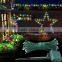 12m 100 bulbs LED string light for Christmas holiday decoration with solar power