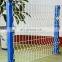 Wholesale high quality outdoors powder coated 3D welded curved panel fence