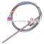 1/2 NPT Waterproof Stainless Steel Thermocouple Sensor Probe 50mm 100mm 150mm 200mm for PID Temperature Controller 2M wire