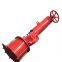 Pneumatic fork actuator