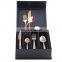 High Quality Handmade Fold Cardboard Gift Magnetic Box Paper Cutlery Set Knife Fork Box Wig Hair Packaging