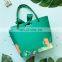 custom logo printed colored small christmas candle tie packaging boutique paper gift bags with handle