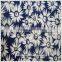 black flower spandex fabric