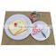 Wedding Disposable Plastic Plate and Silverware Combo Set, White/Silver Rim Plates, Silver Silverware