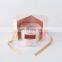 Round rigid gift box containers with ribbon display gift box for depotting permanent soap flower jewelry