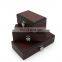 Factory direct supply elegant wooden jewelry box with butterfly button wooden box