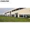 Prefab lightweight steel frame metal roof warehouse design