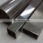 34 x 22 Stainless Steel Curtain Square Tube Pipe 201 Handrail for Stairs Tubo Rectangular