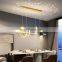 Nordic LED Pendant Light Dining Room Lamp Creative Decor Table Chandelier Multi-mode Hanging Lighting