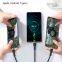 100W 3IN1 USB C to Micro/Type C Charging cable suitable for Android for iPhone data transmission and charging
