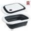 Kitchen Accessories Home and Kitchen Gadgets Tray Kitchen Chopping Board Tool Foldable Folding Fruit Vegetable Washing Storage Drain Basket