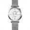 Skmei 1528 fashion rose gold mesh strap women wrist watch japan movt stainless steel back lady quartz watch