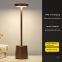 Rechargeable Touch Control Led Decorative Bedroom Bedside Table Lamp Creative Ambiance Lamp Restaurant Bar Night Light