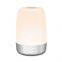 RGB Sunrise Alarm Clock Wake Up Light with Sunrise Colorful Bedside Lamp Sunset Night Light FM radio clock Natural lights
