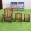 Wooden rocking chair doll house