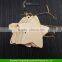 60pcs Wooden Christmas Xmas Tree Hanger Decorations Reindeer Snowman Santa Bell