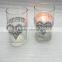 jewel heart shaped with clear glass votive holders