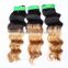 Wholesale high quality Deep Wave hair virgin brazilian hair 3 bundles