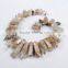 Natural wholesale crystal phantom quartz loose beads points strand                        
                                                Quality Choice