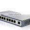 Long distance transmission 9-Port 10/100M Ethernet PoE PD Switch with 8 PoE PD Ports