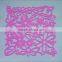 Square Table Pad Heat Insulation Colored Silicone Mat