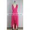Women Bridesmaid Solid Wrap Convertible Multi Way Long Maxi Dress For Cocktail Gown