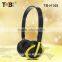 2015 Mobile accessories made in China slim comfortable foldable headphone for kids