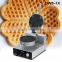 CE Standard Single Plate Heart Shape Waffle Maker Machine/Waffle Baker UWB-1X