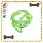 High quality green lace nylon rope dog leashes