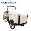 three wheel cargo tricycle bike for sale