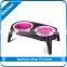 Pet Double Bowl Foldable for dog and cat eatting