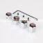 Tire Valve Cap With Lock Set Car Brand Logo