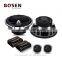 BOSEN high-end nice tone 6.5 inch 2 way component car speaker